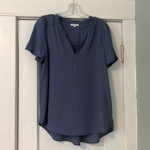 Dusty Blue Blouse